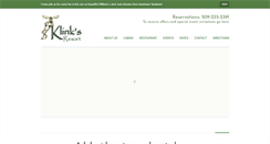 Desktop Screenshot of klinksresort.com