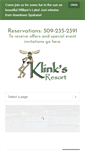 Mobile Screenshot of klinksresort.com
