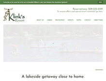 Tablet Screenshot of klinksresort.com